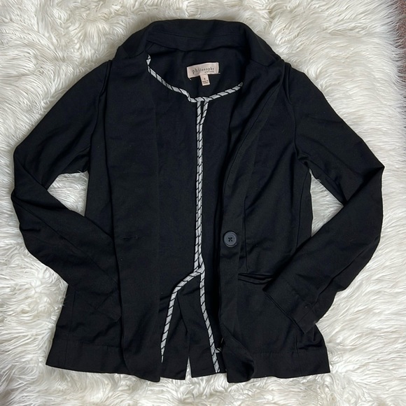 Philosophy Jackets & Blazers - Philosophy Women's Notch Collar Ponte Knit Soft Long Sleeve Stretch Blazer S